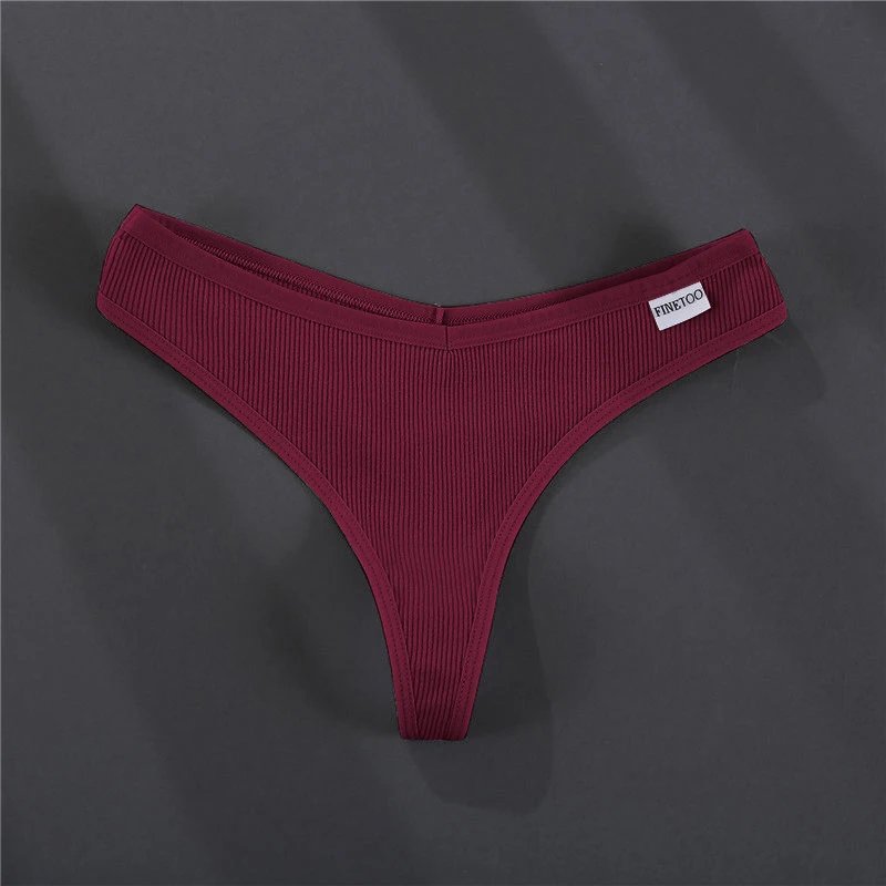 Women's Solid Color Summer G-Strings Set Women's Solid Color Summer G-Strings Set